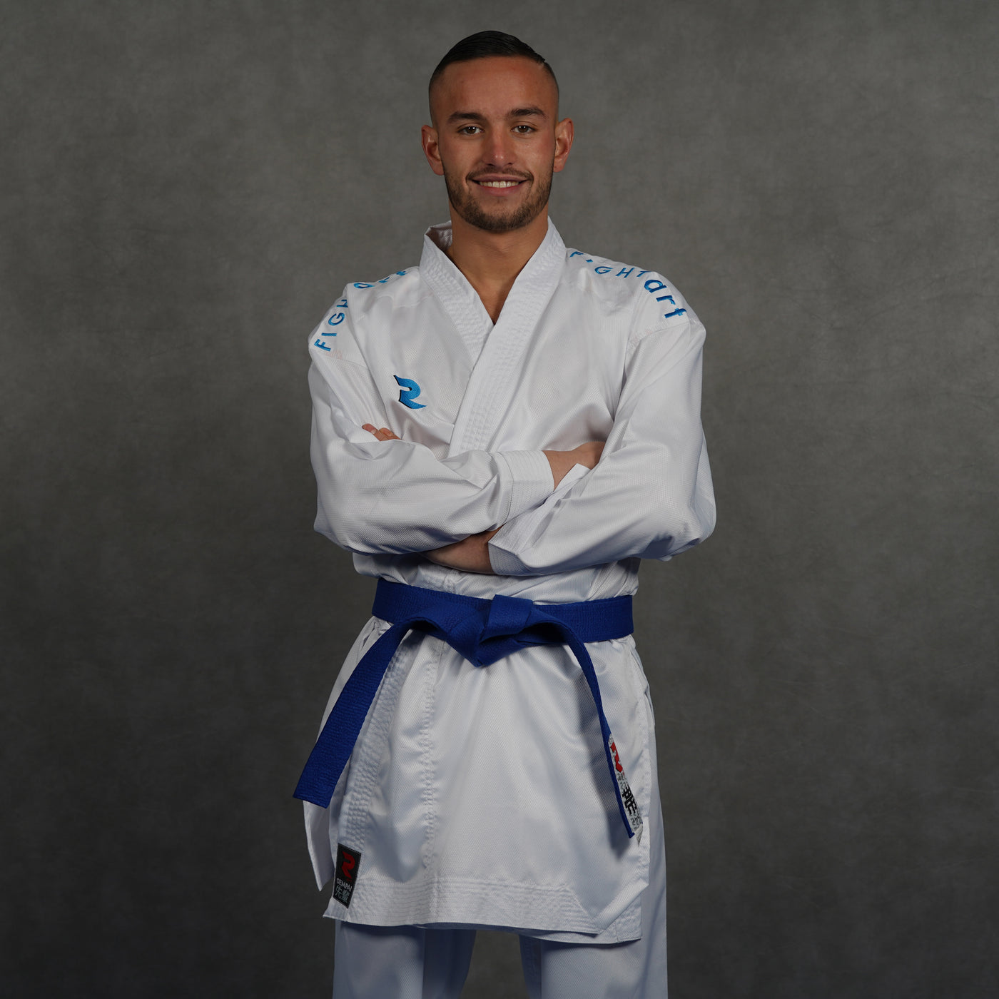 Karate Competition Kimono - Sempai WKF Approved (Blue)