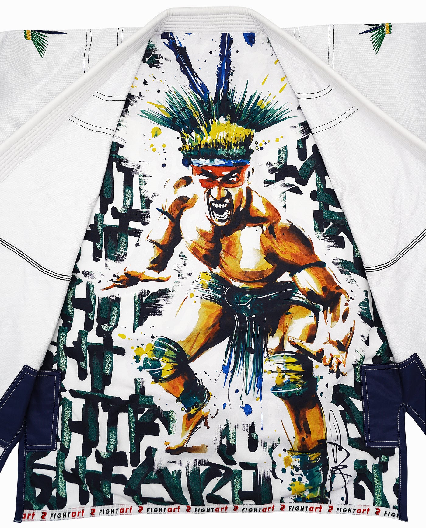 BJJ Competition Kimono - Luta Model - White Limited Edition (Gano)