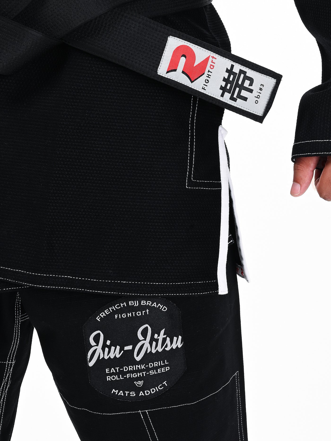 BJJ Competition Kimono - Luta Model - Black